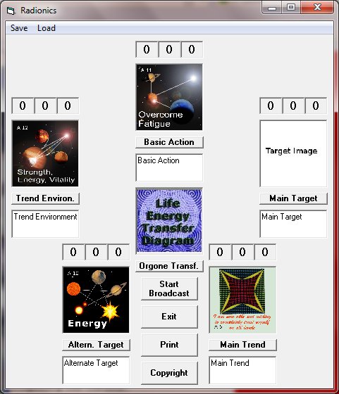 radionics energy transfer