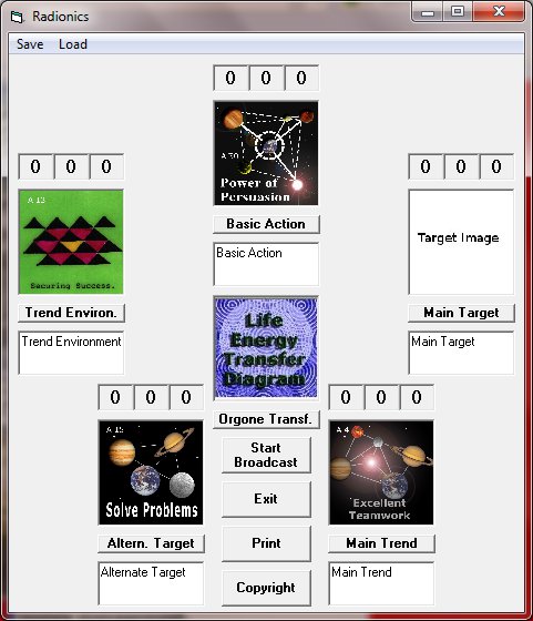 radionics energy transfer