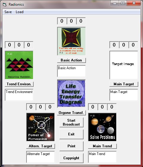 radionics energy transfer