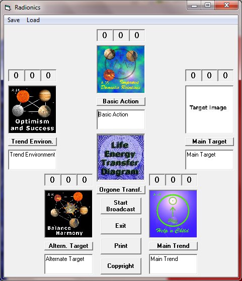 radionics energy transfer