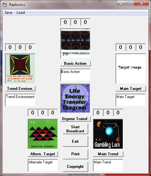 radionics energy transfer