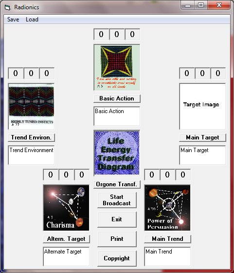 radionics energy transfer